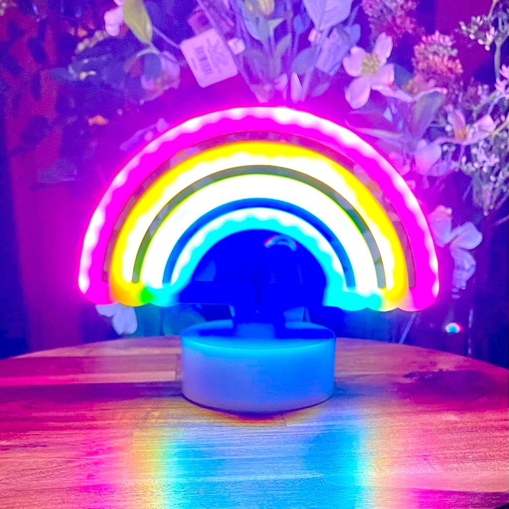HP Neon LED Portable Rainbow Light with on/off switch - Picture 12 of 12